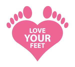 Love Your Feet logo